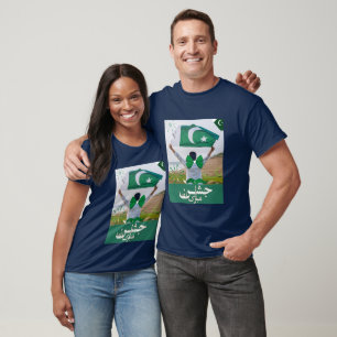 T-shirt Pakistan Zindabad : Célébrons notre liberté !