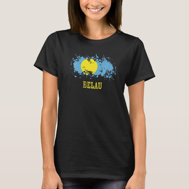 T-shirt Pakistani enthusiasts for Belau and Palau   (Devant)