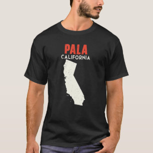 T-shirt Pala California USA State America Travel Californi
