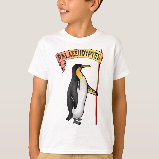 T-shirt Palaeeudyptes Pingouin disparu (Devant)