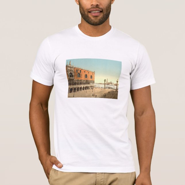 T-shirt Palais des Doges et le Piazzetta, Venise, Italie (Devant)