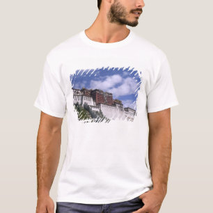T-shirt Palais du Potala sur la montagne, la demeure du Da