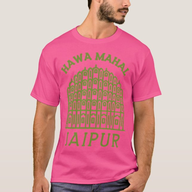 T-shirt Palais Hawa Mahal - Jaipur Inde (Devant)