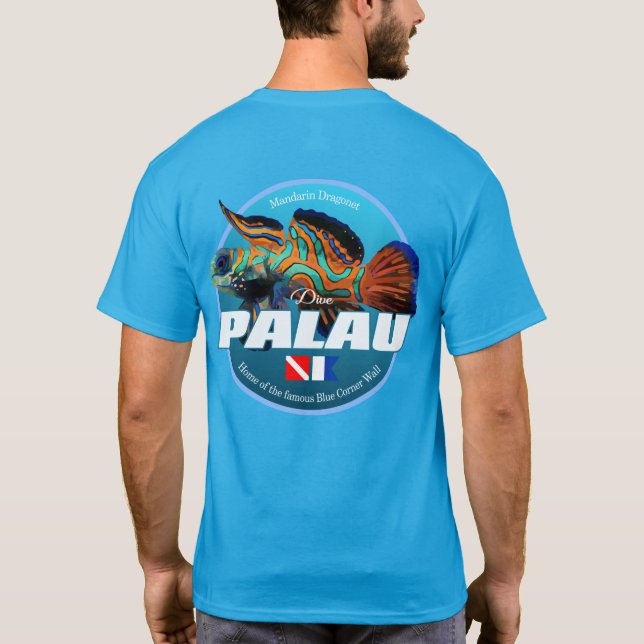 T-shirt Palau de plongée (DD2) (Dos)