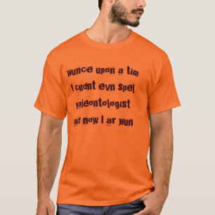T-shirt paléontologie
