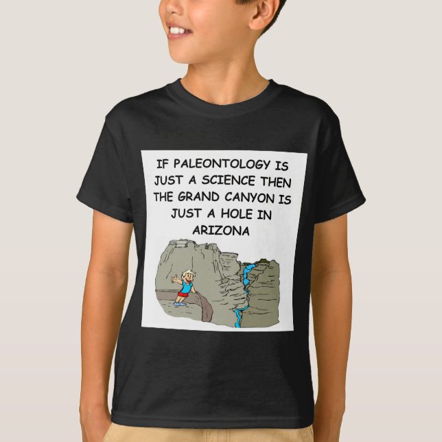 T-SHIRT PALÉONTOLOGIE (Devant)