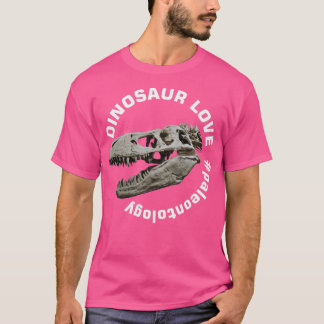 T-shirt Paléontologie Amour Dinosaure1