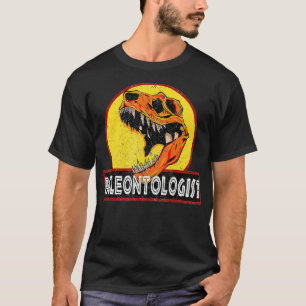 T-shirt Paléontologue Funny Paléontologie Vintage Dinosaur