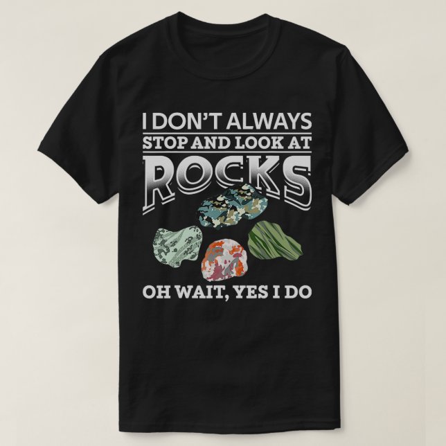 T-shirt Paléontologue Gift Rock Collector Science Funny G (Design devant)