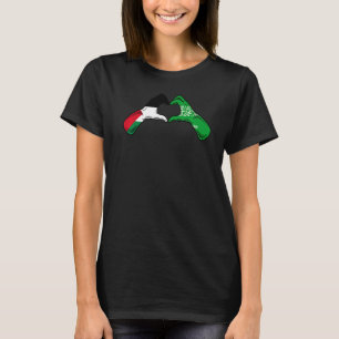 T-shirt Palestine Arabie Saoudite Drapeau Palestinien Arab