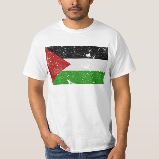 T-shirt Palestine Drapeau Libérez la Palestine fierté pale (Devant)