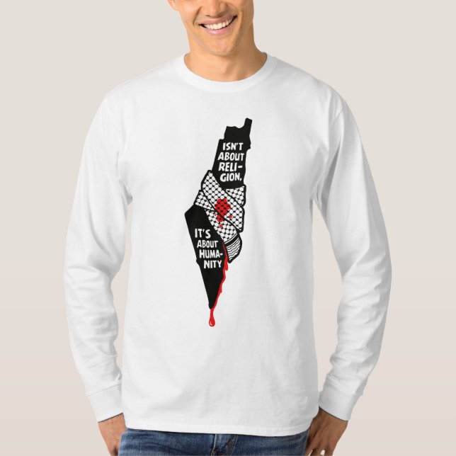 T-shirt PALESTINE GRATUIT (Devant)
