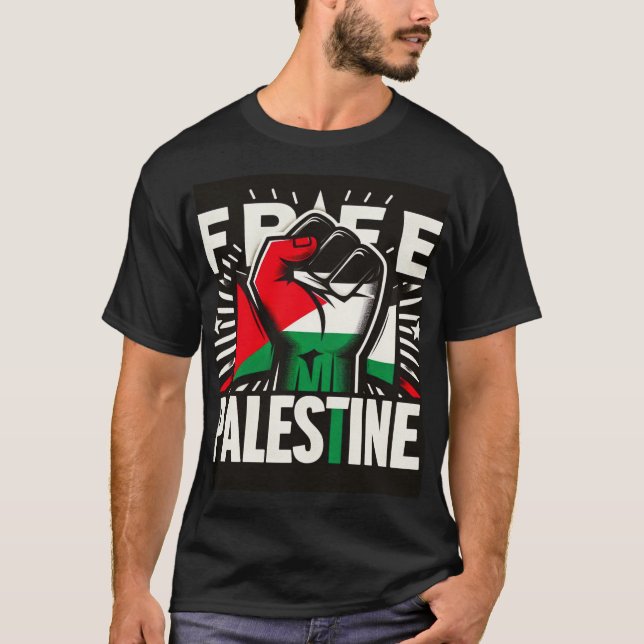 T-shirt PALESTINE GRATUIT (Devant)