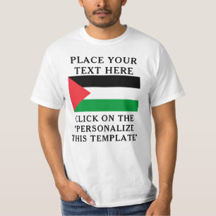 T-shirt PALESTINE - ISRAEL Guerre Personnalisé