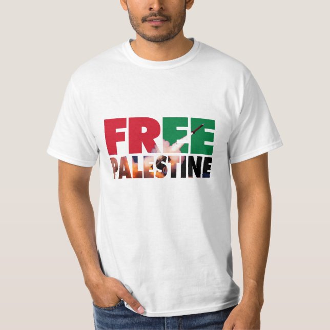 T-shirt Palestine libre (Devant)