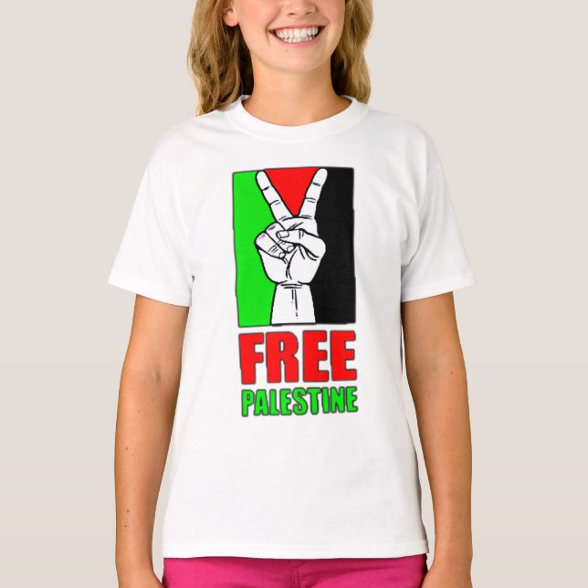 T-shirt Palestine libre (Devant)