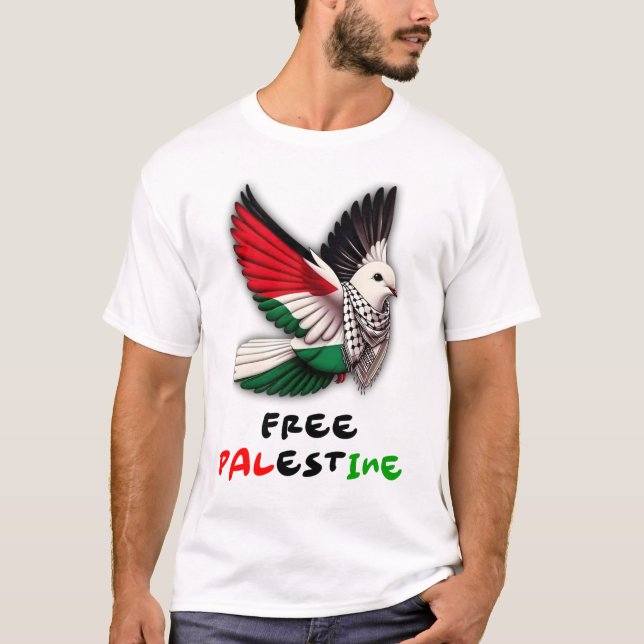 T-shirt Palestine libre (Devant)