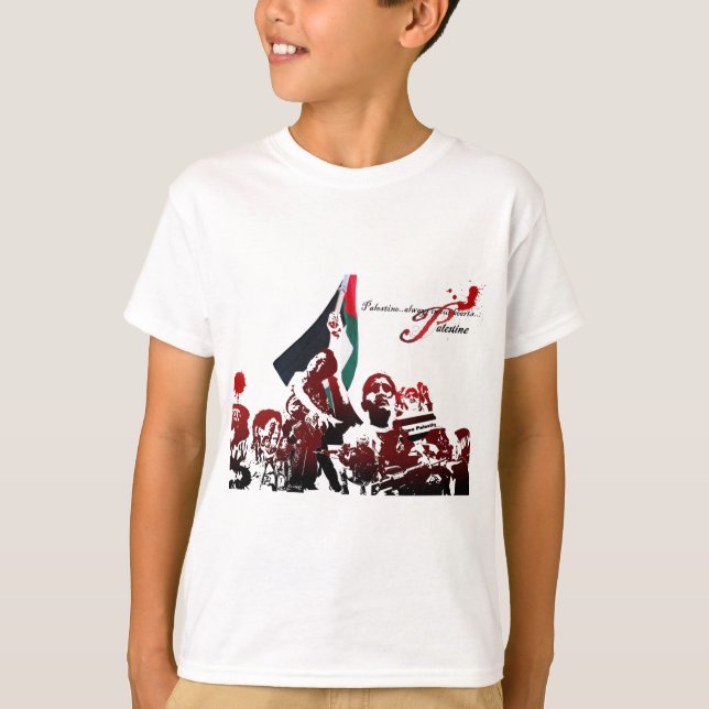 T-SHIRT PALESTINE LIBRE (Devant)