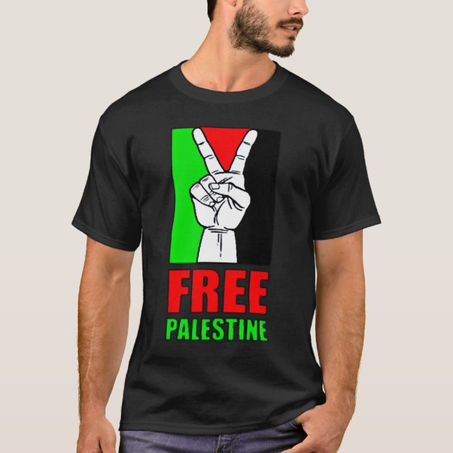 T-shirt Palestine libre (Devant)