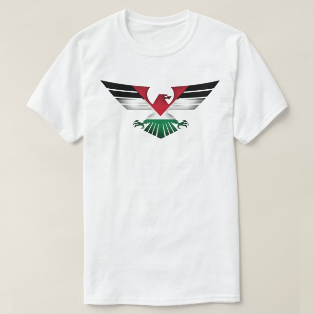 T-SHIRT PALESTINE LIBRE - AILES DE LIBERTÉ (Design devant)
