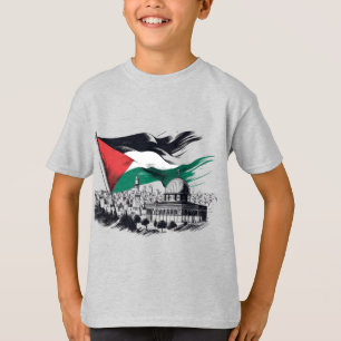T-shirt Palestine libre de l'aqsa