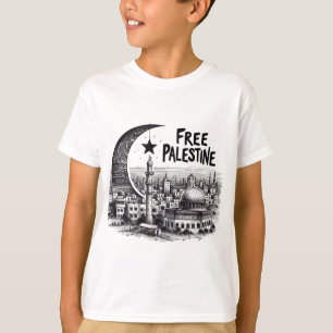 T-shirt Palestine libre de l'aqsa