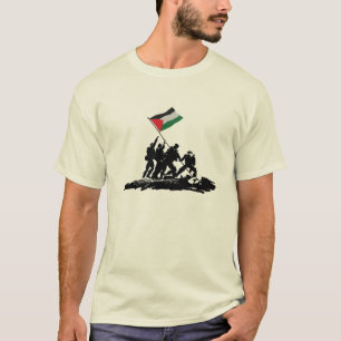 T-shirt Palestine libre - Gaza / Plante un drapeau