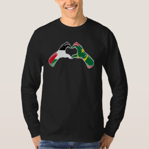 T-shirt Palestine Mauritanie Drapeau Palestinien Maurita