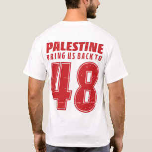 T-shirt Palestine Nakba 1948 Soutien à la liberté palestin