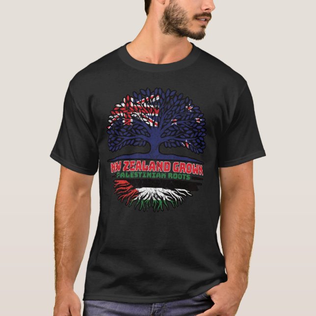 T-shirt Palestine Nouvelle-Zélande (Devant)
