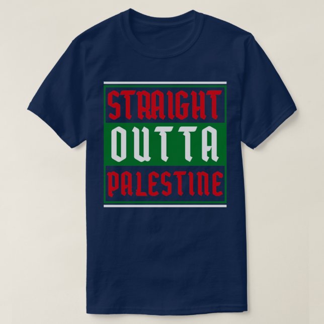 T-shirt Palestine Pride cadeau Palestine (Design devant)