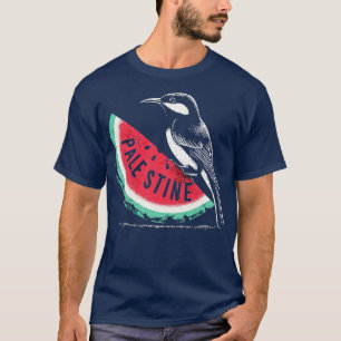 T-shirt Palestine Watermelon et Sunbird