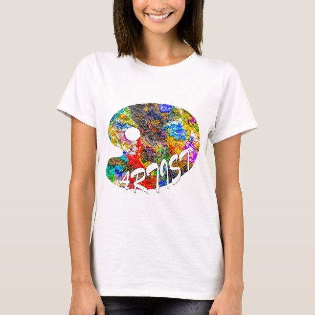 T-shirt Palette de couleurs (Devant)