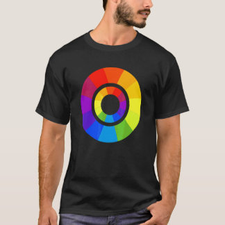 T-shirt Palette de Couleurs Cercle Peinture Peintre Profes