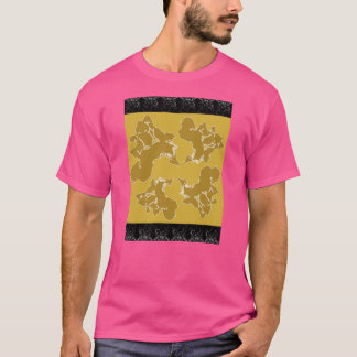 T-shirt palette de couleurs de Klimt
