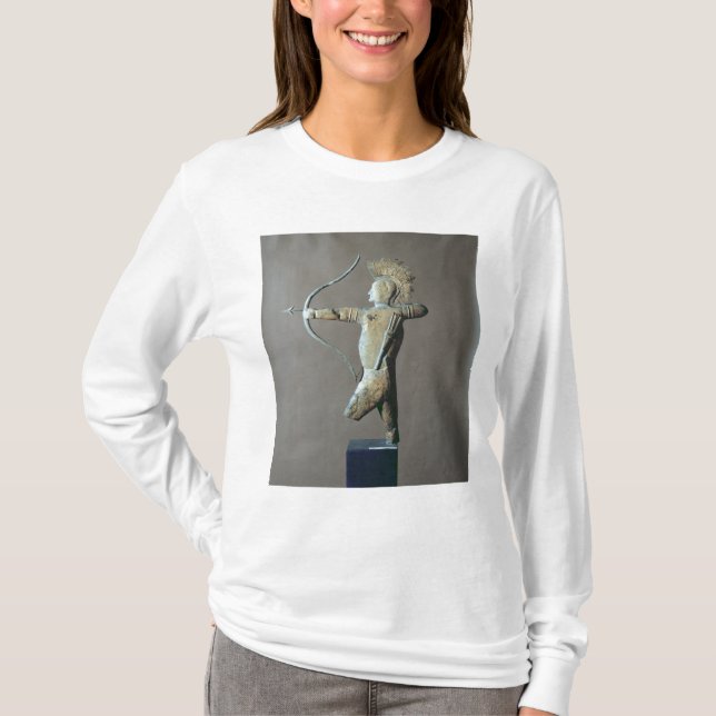 T-shirt Palette de temps sous forme d'Indien d'Amerique (Devant)