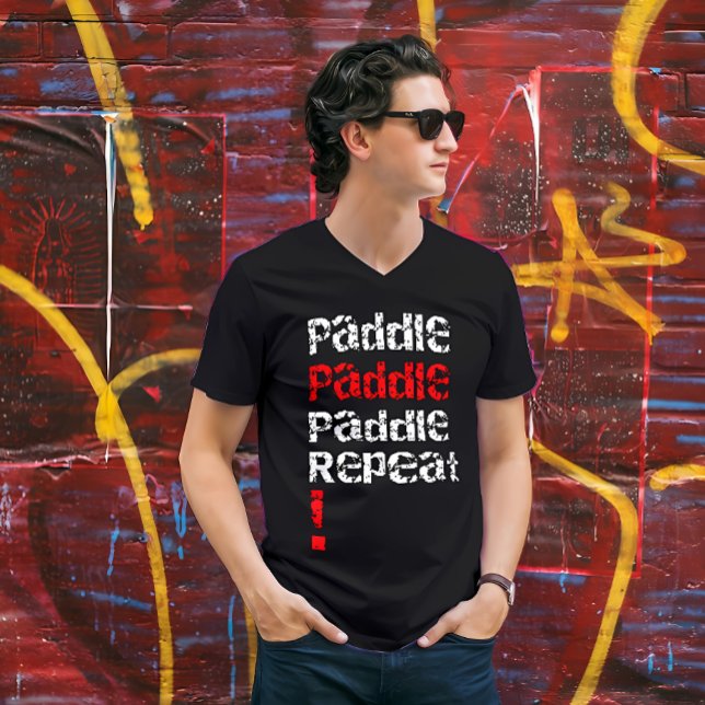 T-shirt Palette... Répéter - Stand up paddboard design (Créateur téléchargé)