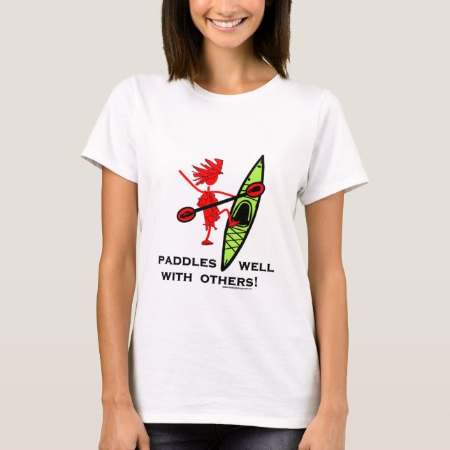 T-shirt Palettes bien avec autre (Devant)