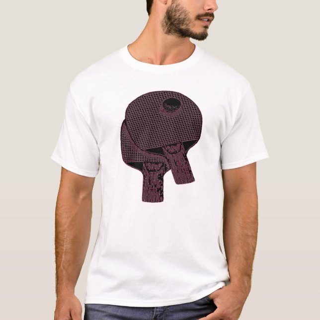 T-SHIRT PALETTES DE PING-PONG (Devant)