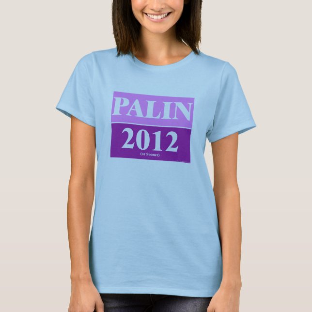 T-shirt Palin 2012 (Devant)