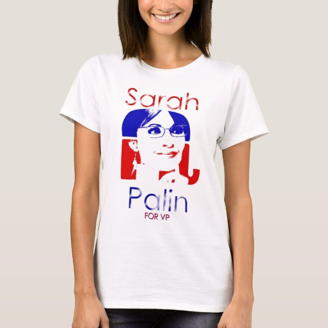 T-shirt palin de Sarah (Devant)