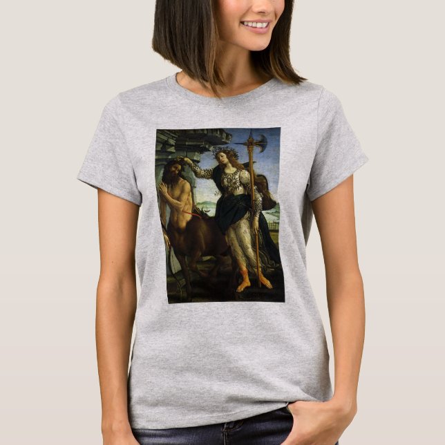 T-shirt Pallas et le Centaure de Sandro Botticelli (Devant)