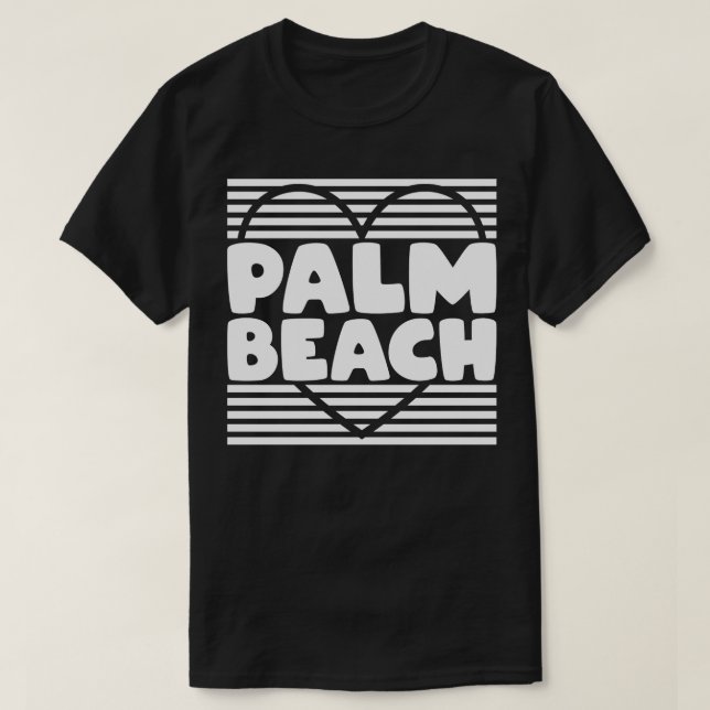 T-shirt Palm Beach 3 (Design devant)