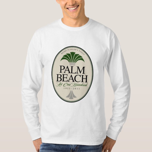 T-shirt Palm Beach à 100 (Devant)