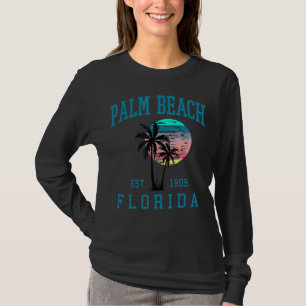 T-shirt Palm Beach Floride Spring Break 2022 Beach Palm Tr