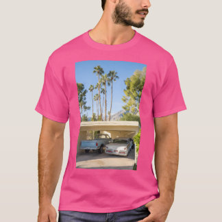 T-shirt Palm Springs California Classic Cars - MidCentury
