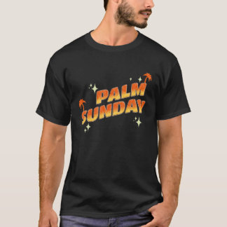 T-shirt Palm Sunday church religion holiday god catholic C
