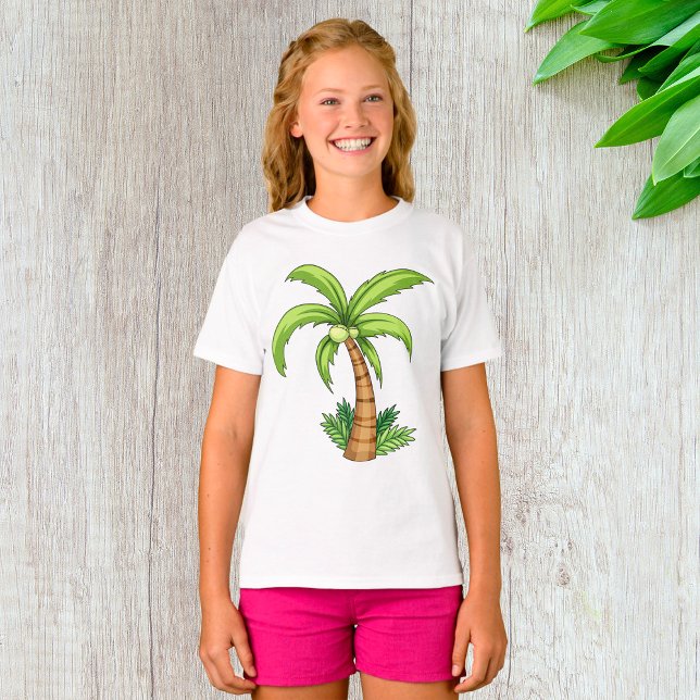 T-shirt Palm Tree Beach Tropical et Ile Vibes (Créateur téléchargé)