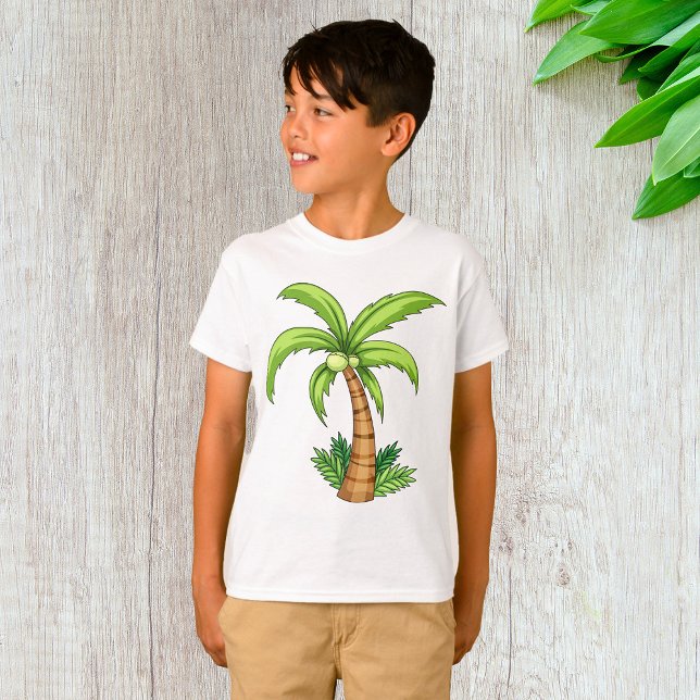 T-shirt Palm Tree Beach Tropical et Ile Vibes (Créateur téléchargé)