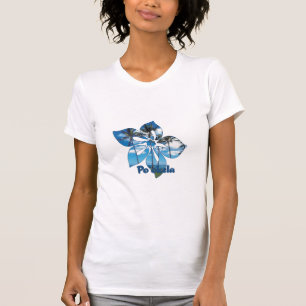 T-shirt "Palm Tree Hibiscus" Dames Tee